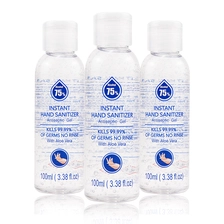 中国 High quality 100ml 75% Alcohol Gel  Hand Sanitizer Alcohol Hand Sanitizer Gel Antibacterial  CE 制造商