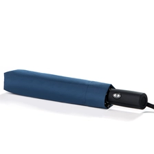 China High quality custom pongee fabric 3fold umbrella promotional rain umbrella cheap folding umbrella blue Hersteller