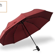 China High quality custom pongee fabric 3fold umbrella promotional rain umbrella cheap folding umbrella clart Hersteller