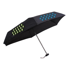 China Werbeartikel Farbwechsel bei nassem Leichtbau Rahmen Handbuch 3-fach Magic Umbrella Hersteller