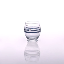 China 6 onças de vidro de whisky personalizável mono-vidros baratos do uísque fabricante