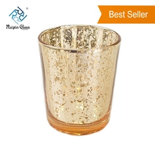 China CD005 Neue Heiße Hohe Qualität Große Kapazität Hohe Weiße Glas Dekorative Kerzenhalter Für Bankette Hersteller