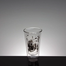 China China best double wall cup drinkware insulated glasses supplier manufacturer