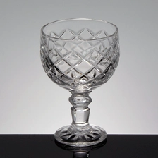China China drink tumblers glass cups for sale clear mugs ice cream glass cups supplier manufacturer