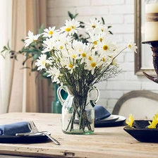 China Decoração home pequeno vaso branco por atacado fabricante