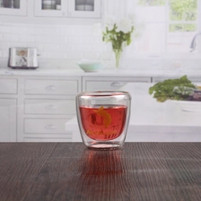 China ShenZhen glass cup factory customized wholesale decal double wall mugs manufacturer