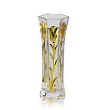 China Fabricante de vasos tulipa lírio flores douradas fabricante