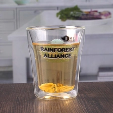 China Atacado 9 oz produtos para casa de camada dupla copos de parede dupla com logotipo fabricante