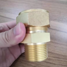China 2 Brass Double Ferrules Metric Tube Fittings Male Connector 2mm to 38mm Hersteller