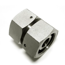 China 3C straight tube adapters with swivel nut Hersteller