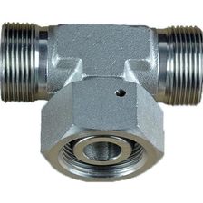 China BC branch tee fittings with swivel nut Hersteller