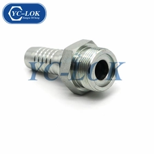 China BSP JIC JIS NPT Metrisches Rohr Hydraulikschlauch Nippel Fitting Hersteller