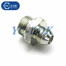 China Doppelter Gebrauch JIC-Mann 70 Kegel und BSP männlicher O-Ring hydraulischer Adapter Hersteller