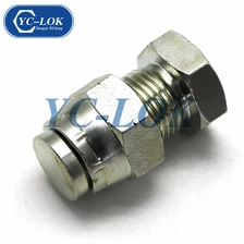 China Hydraulischer Adapter Metrische männliche weibliche Adapterbefestigung Hersteller