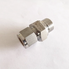 China Edelstahl gerade BSPP Außengewinde Ferrule Hydraulikrohrverschraubung Hersteller