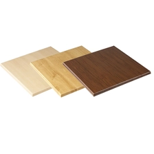 porcelana Tablero aglomerado de 24 * 30 '' + restaurante incombustible que cena la mesa de madera sólida fabricante