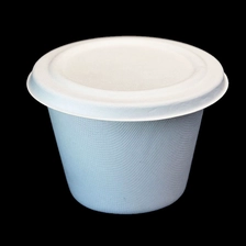 Китай 16oz 350 мл упаковывая чаша чаша чаша био одноразовые с крышкой поставщик производителя