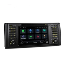 中国 7英寸触摸屏1 DIN Android 12 6GB 128GB汽车DVD播放器，用于宝马E39 制造商