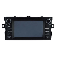 Çin Android 7.1 Quad Core 1024*600 Car DVD player GPS Navigation stere for Toyota Auris 2008-2011 üretici firma