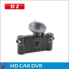 中国 高清双镜头车载硬盘录像机D2 ST-V6 制造商