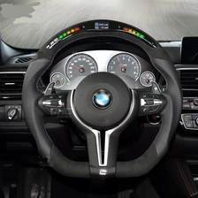 中国 BMW的LED穿孔方向盘 制造商