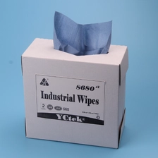 China Blue Non Woven Fabric General Cleaning Wipes With Extra Absorbency manufacturer