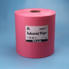 China Super Absorbent Red Wood Pulp Cleaning Paper Wipes Durable manufacturer