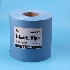 China Wood Pulp And Polyester Industrial Non Woven Fabric Wipes With High Absorbent manufacturer