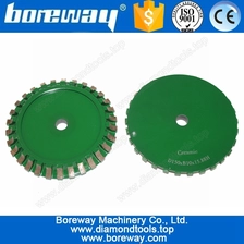 porcelana Rueda de molienda de achafling de cerámica de 150 mm de 150 mm proveedor fabricante