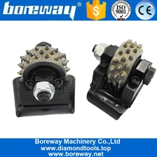 China 45 Spikes Long Life Bush Hammer Roller no equipamento HTC fabricante