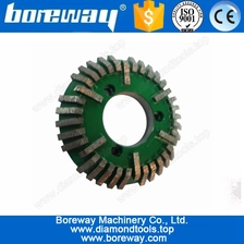 China CNC 45 Degree Diamond Chamfering Wheel For Stone,Granite Chamfering Profiling Wheel manufacturer