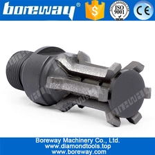 China Diamond CNC Finger Bit D20x30x1/2 Gas Thread For Edge Grinding Granite Marble manufacturer