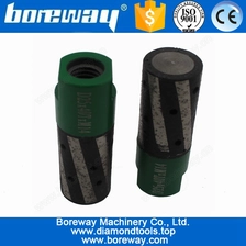 China Supply Diamond Resin Filled Finger Milling Bit For Granite D25*40T*M14 manufacturer