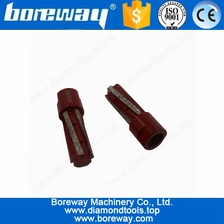 China Supply Segment Diamond Finger Drill Bit For Slab D20*50T*M14 manufacturer