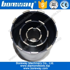 China stone drilling tools, 4 inch diamond core drill bit, 3 core drill bit, manufacturer
