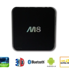 ประเทศจีน Smart TV Box M8 S802 Android 4.4 Quad Core TV Box โหลดเต็ม XBMC ผู้ผลิต