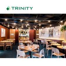 China hotel restaurant dining furniture plywood customizable manufacturer