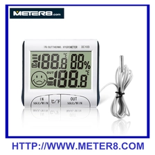 China DC103 Temperatuur en vochtigheid Meter fabrikant