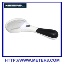 porcelana Alta calidad alta magnificación 137mm LED lupa lupa Handheld fabricante