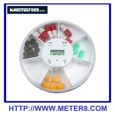 China TX2092B 7-compartimenten pillendoosje met Time & Alarm fabrikant