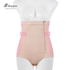 China High Waist Briefer with Side Zip Supplier manufacturer
