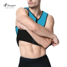 China Men Neoprene Body Shaper Gym Tank Top Manufacturer manufacturer