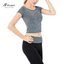 China Nylon Sportswear Crop Hosenanzug Großhandel Hersteller