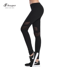 China Stretch Yoga Pants With Manufacturer Logo Custom pengilang