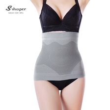 China Waist training belts of bamboo tourmaline fabric on sales manufacturer