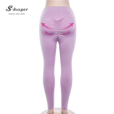 China Womens Ruched Butt High Waist Stretchy Pants On Sales manufacturer