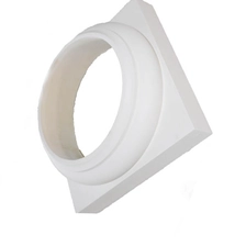China China fabricante de poliuretano balaustrada decks cerca branca iluminada post caps fabricante