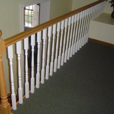 China Classical polyurethane building material Stair Bridge Railings balusters Hersteller