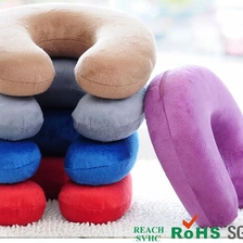 China Custom PU home decoration pillow, PU slow rebound neck Zhenxin, polyurethane memory foam U-pillow manufacturer
