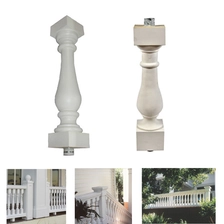 Chine Fujian usine personnalisée de haute qualité PU rampes d'escalier manoir cinq pouces grande balustrade rambarde Vase PU PU usine en Chine fabricant
